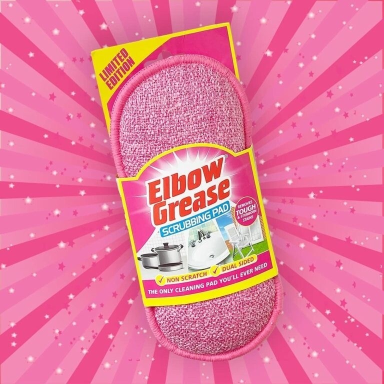 Elbow Grease Scrubbing Pad Pink
