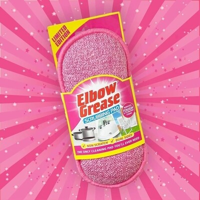 Elbow Grease Scrubbing Pad Pink