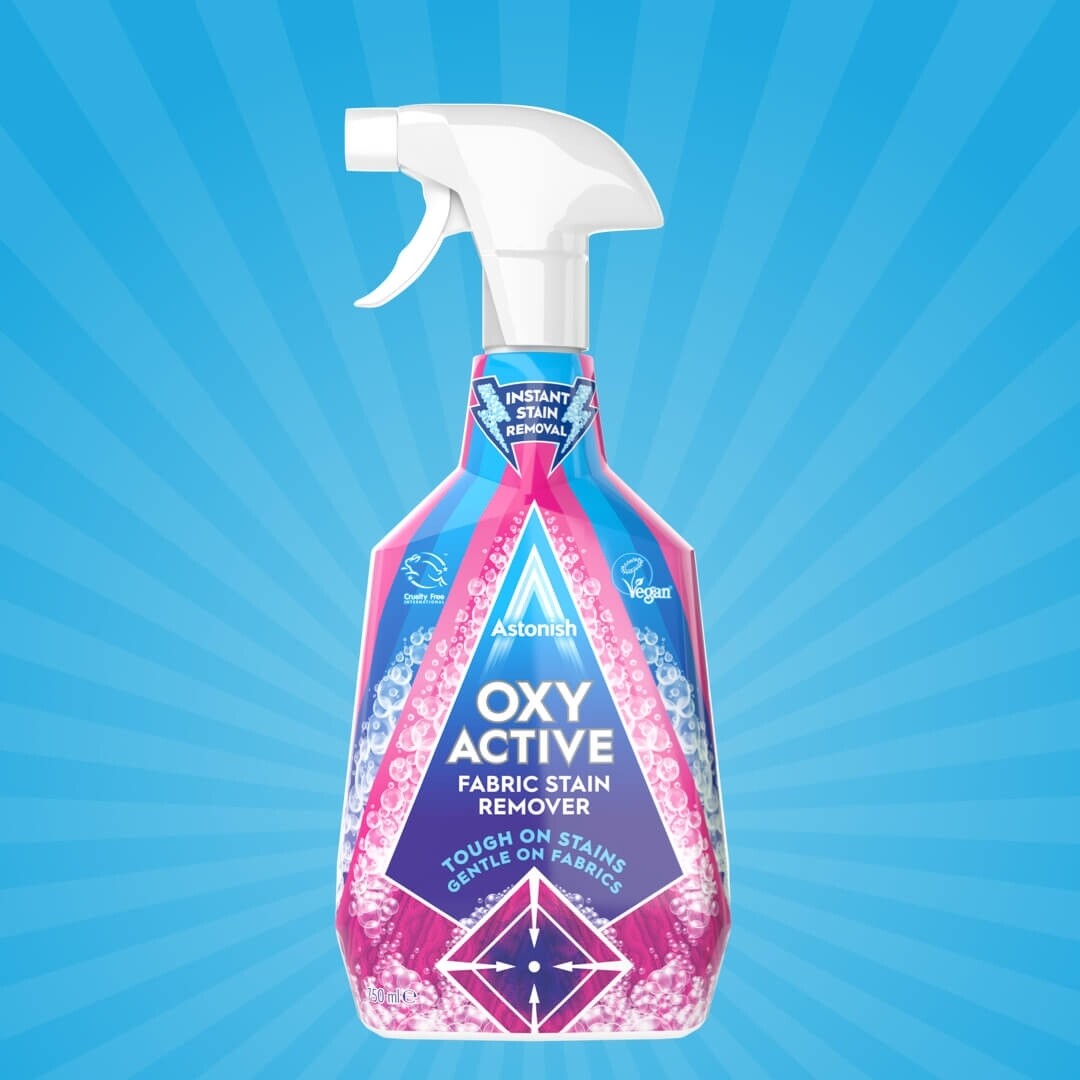 Astonish Oxy Active Fabric Stain Remover Spray 750ml