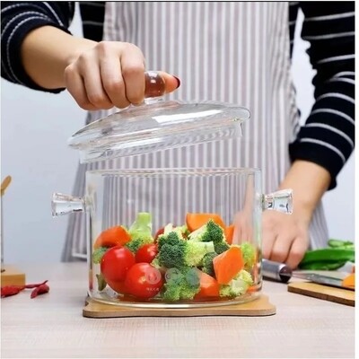 Glass Pot  1350ml