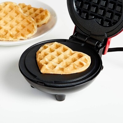 Mini Waffle Maker - Heart