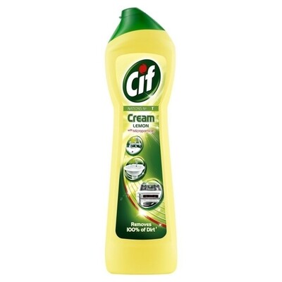 Cif Cream Cleaner Lemon 500ml