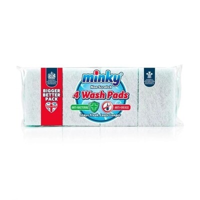 Minky Heavy Duty Wash Pads 4&#39;s
