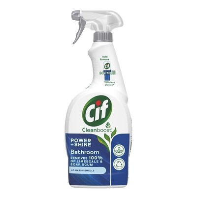 Cif Power &amp; Shine Bathroom Cleaner Spray 700ml