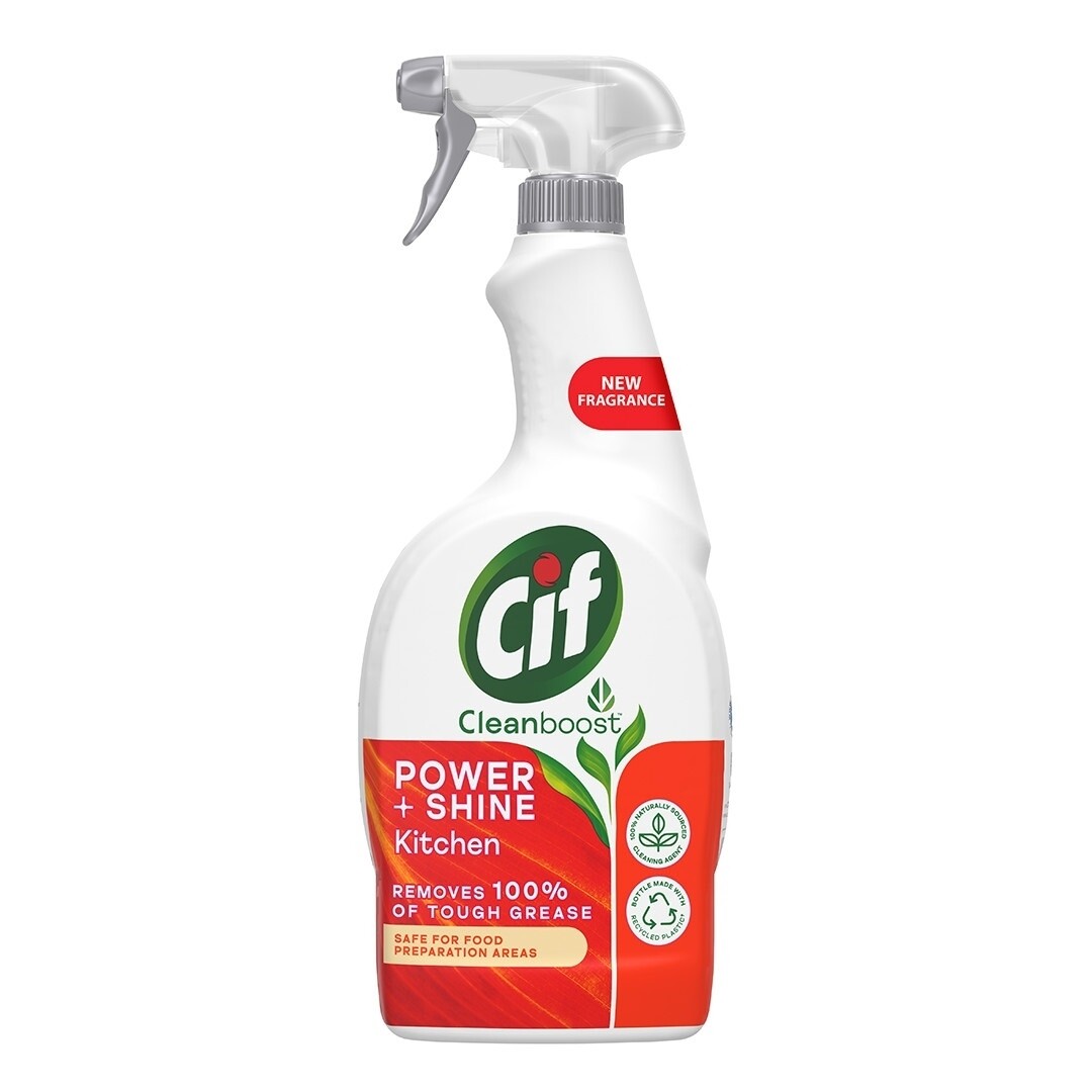 Cif Power &amp; Shine Kitchen Cleaner Spray 700ml