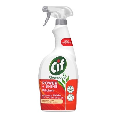 Cif Power &amp; Shine Kitchen Cleaner Spray 700ml