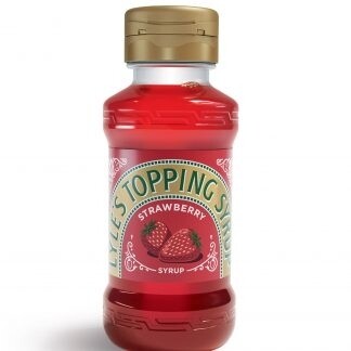 Lyle&#39;s Topping Syrup Strawberry 325g