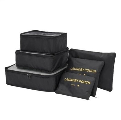 6pc Travel Luggage Set