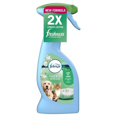 Febreze Fabric Refresher Pet Odour Eliminator 375ml