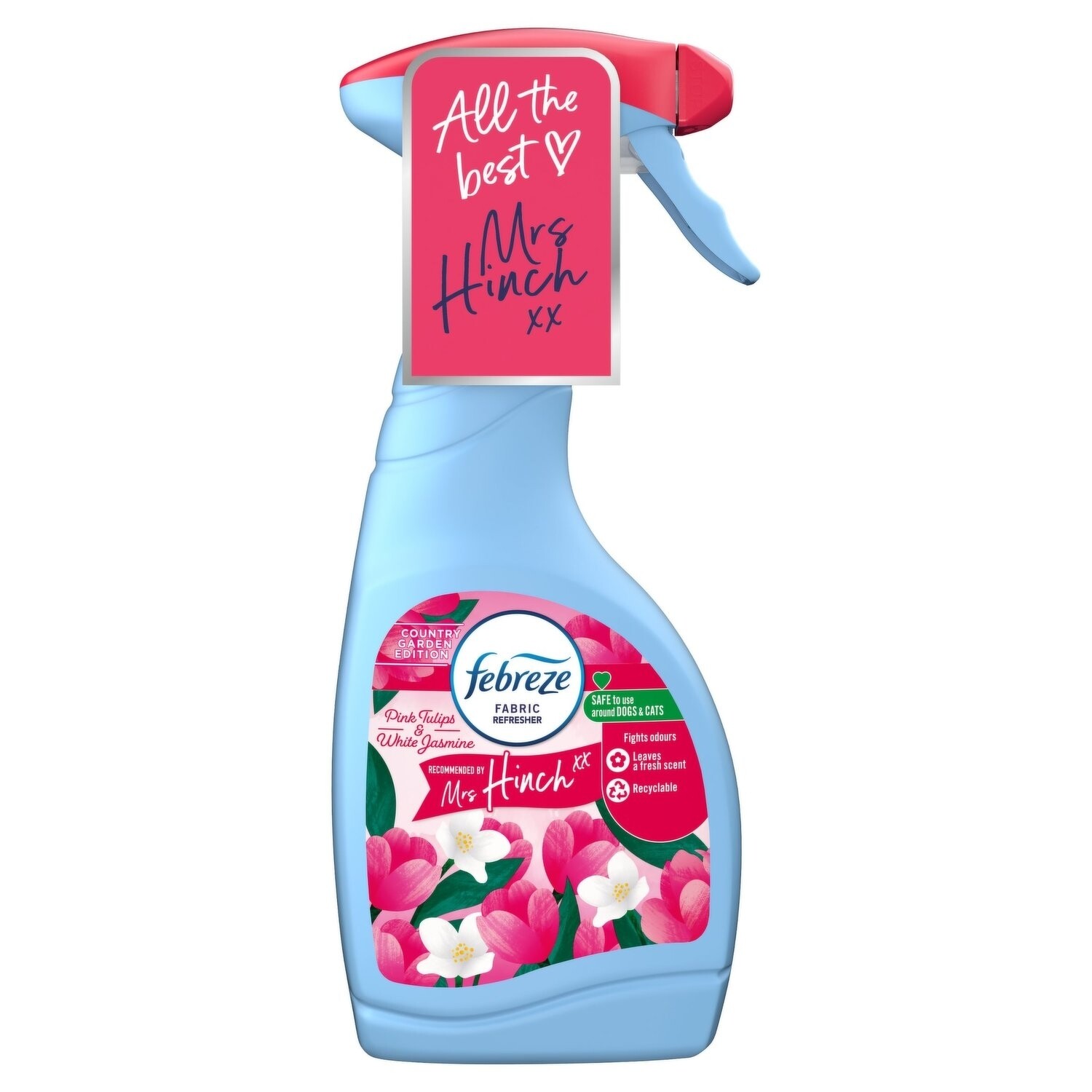 Febreze Fabric Refresher Pink Tulips &amp; White Jasmine 500ml