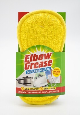 Elbow Grease Scrubbing Pad Yellow