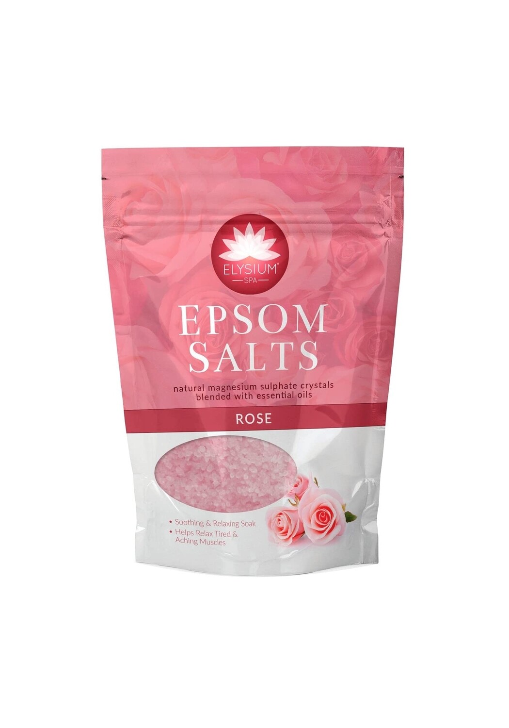 Elysium Spa Epsom Salts Rose 450g