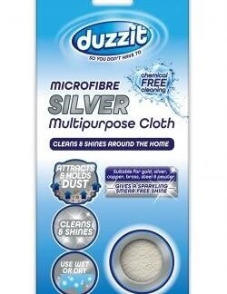 Duzzit Microfibre Multipurpose Silver Cloth