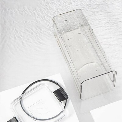 1800ml Transparent Food Storage Container