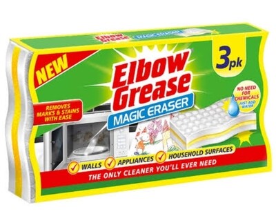 Elbow Grease Magic Eraser 3&#39;s