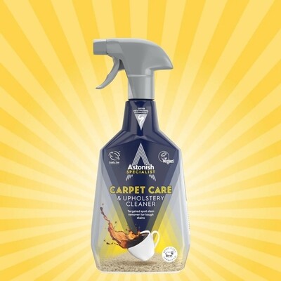 Astonish Carpet Care &amp; Upholstery Cleaner 750ml