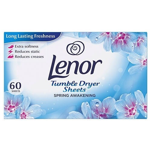 Lenor Tumble Dryer Sheets Spring Awakening 60&#39;s