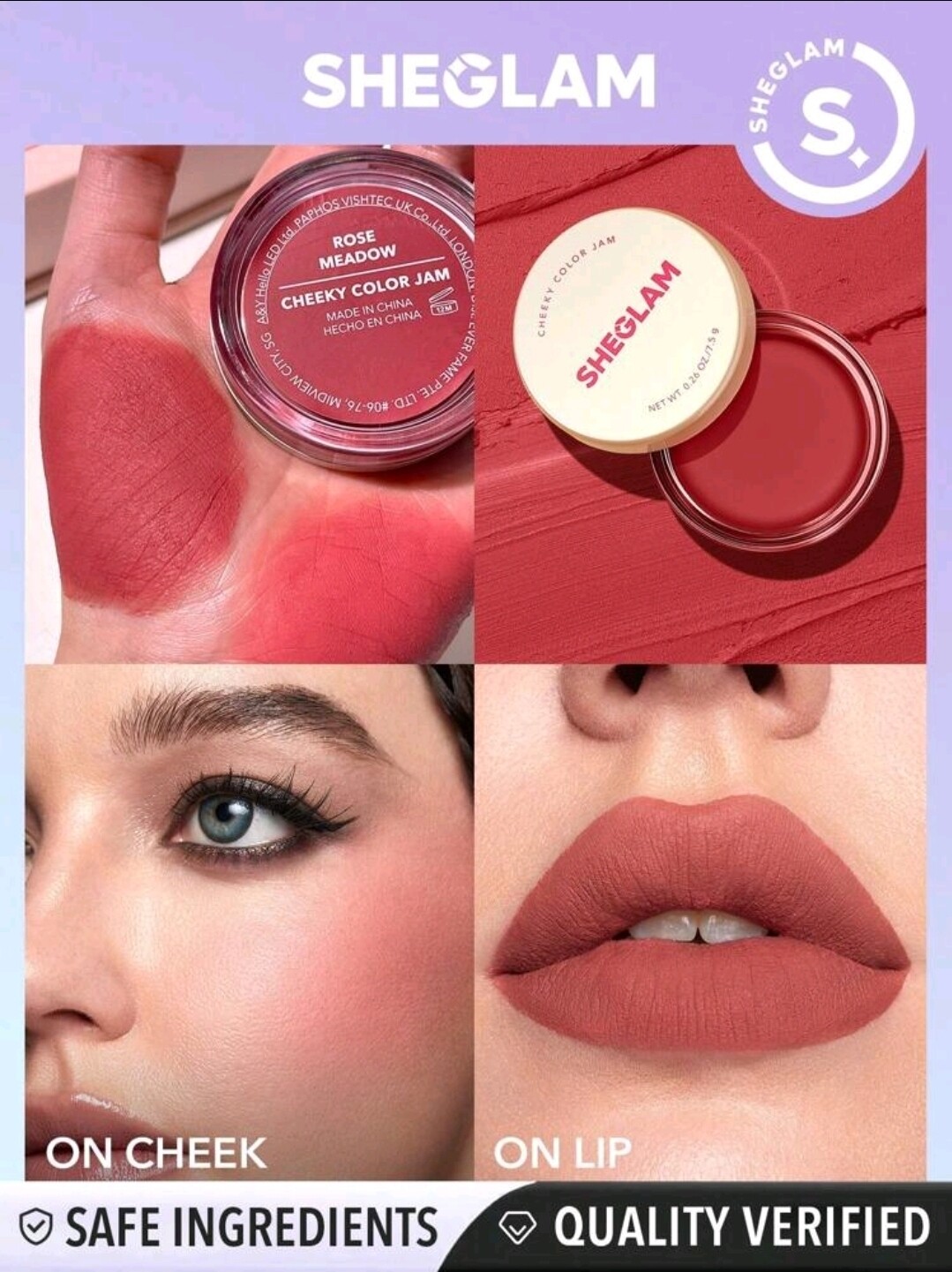 Sheglam Cheeky Colour Jam