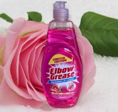 Elbow Grease Washing Up Liquid 600ml Pink Blush