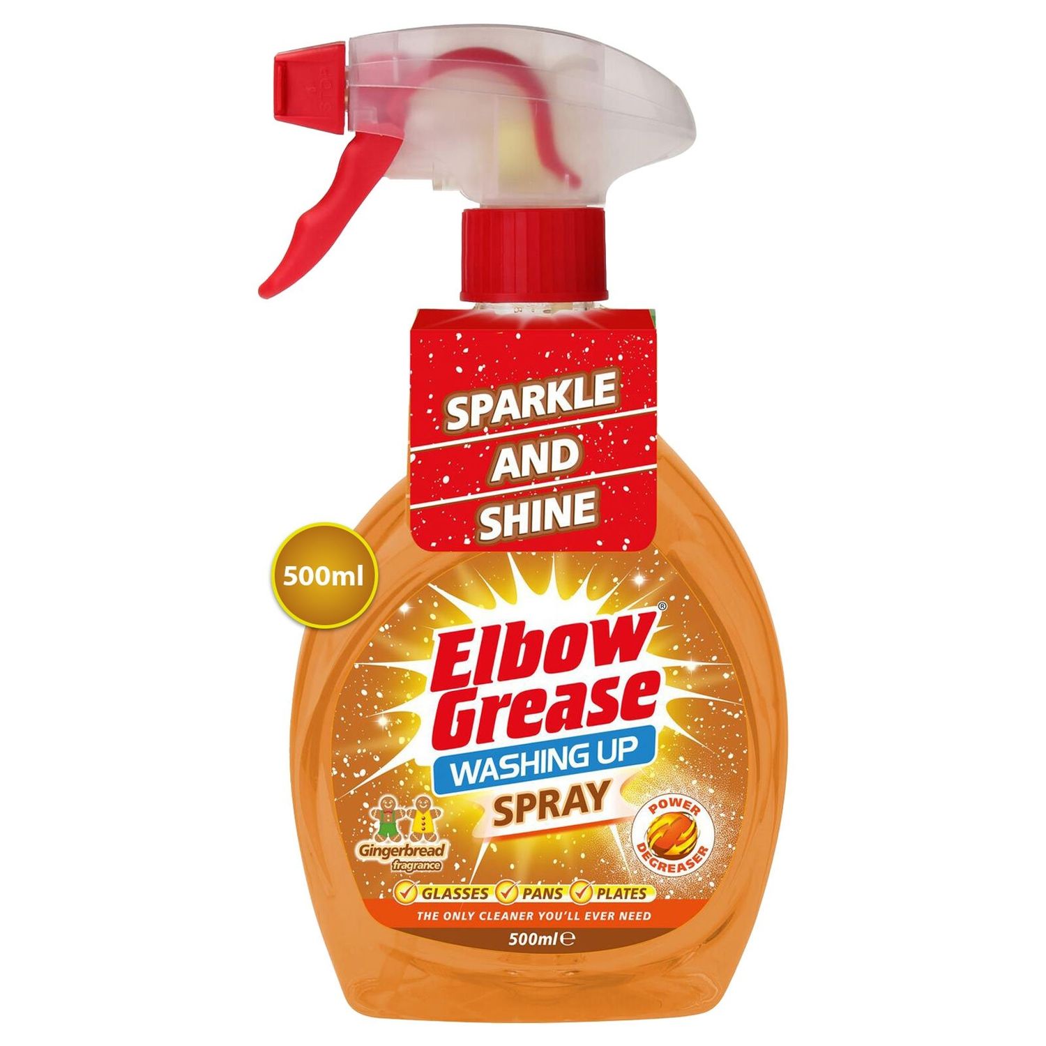 Elbow Grease Washing Up Spray 500ml Gingerbread