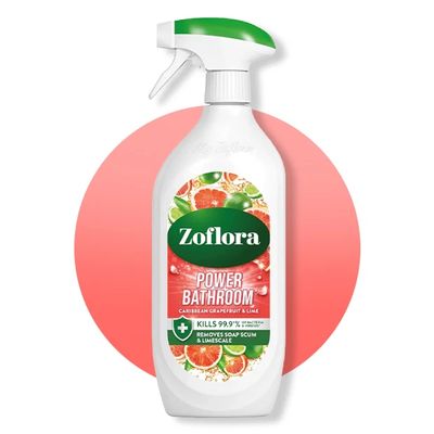 Zoflora Limitless Scents Power Bathroom Cleaner Caribbean Grapefruit &amp; Lime 800ml