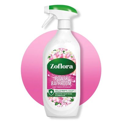 Zoflora Limitless Scents Power Bathroom Cleaner Sweet Freesia &amp; Jasmine 800ml