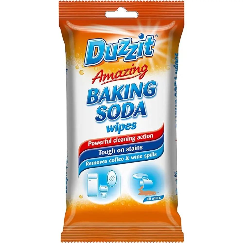 Duzzit Amazing Baking Soda Wipes 40&#39;s