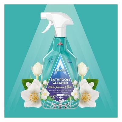 Astonish Bathroom Cleaner White Jasmine &amp; Basil 750ml