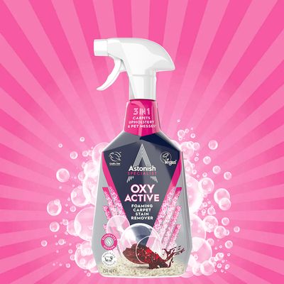 Astonish Oxy Active Foaming Carpet Stain Remover 750ml