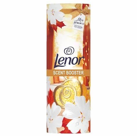 Lenor In-Wash Scent Booster Beads Cosy Season White Musk &amp; Golden Maple 176g