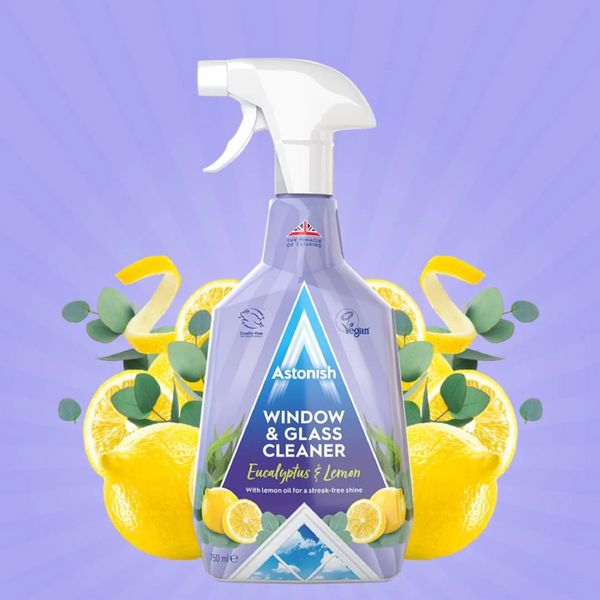 Astonish Window &amp; Glass Cleaner Lemon Oil 750ml