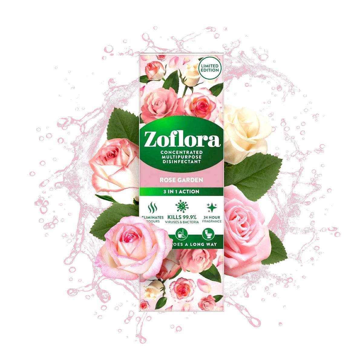 Zoflora Disinfectant Concentrate Rose Garden 250ml