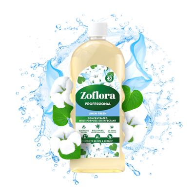 Zoflora Disinfectant Concentrate Linen Fresh 1lt