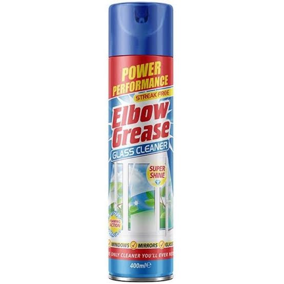 Elbow Grease Glass Cleaner Aerosol 300ml