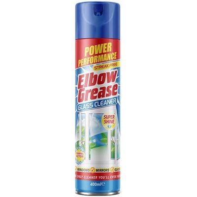 Elbow Grease Glass Cleaner Aerosol 300ml