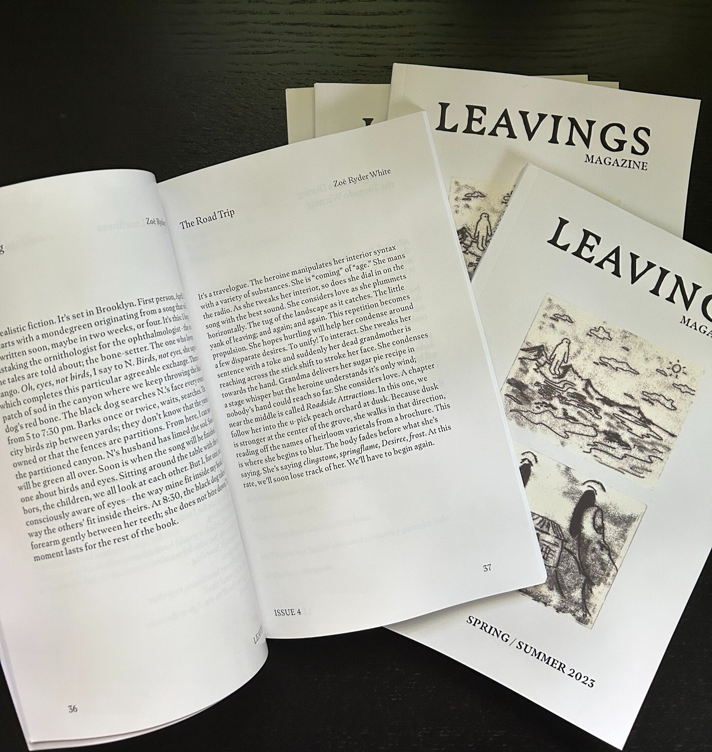 Leavings Issue 4 [AID FOR PALESTINE]