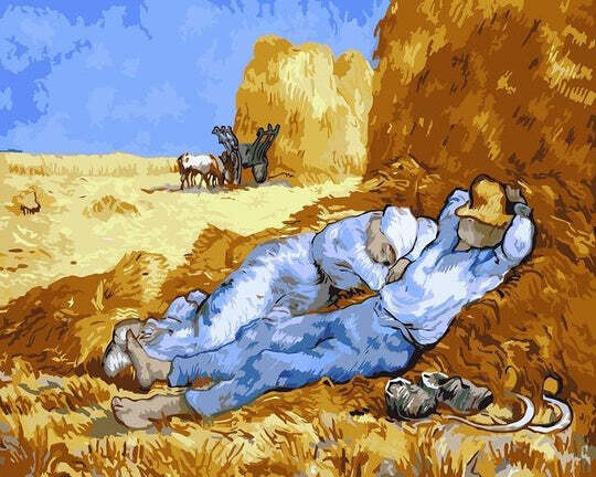 The Couple Masterpiece by Van Gogh - Paint by Numbers