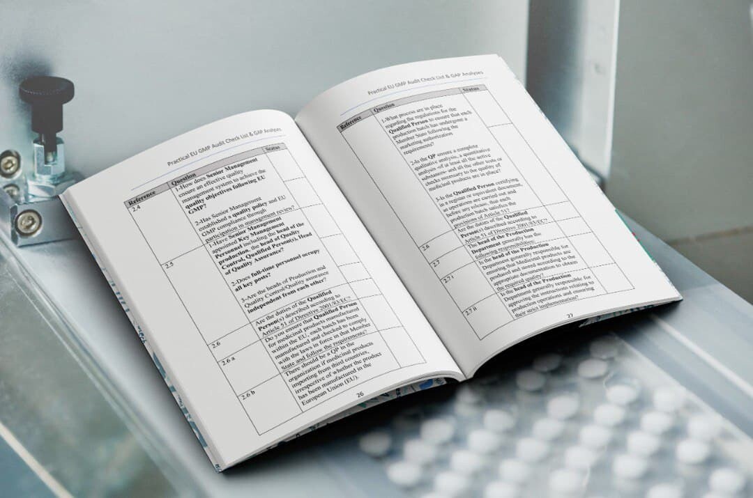 EU GMP Audit Checklist &amp; GAP Analysis