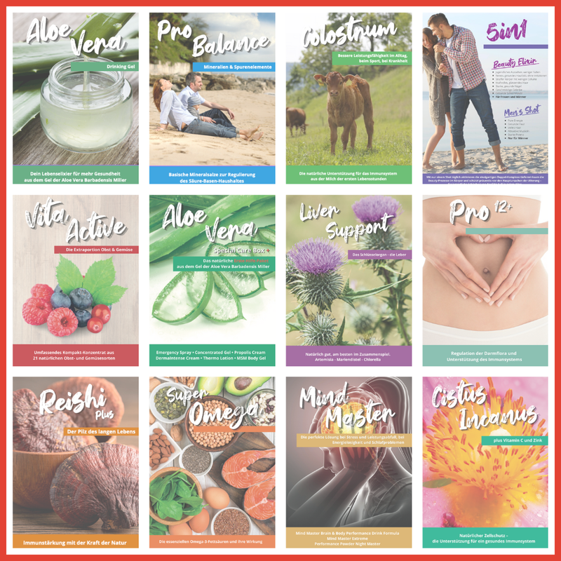 FLYER-SET &quot;HEALTH&quot; (12 verschiedene Flyer á 25 Stück)