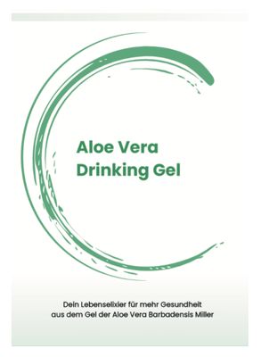 Aloe Vera Drinking Gel Flyer