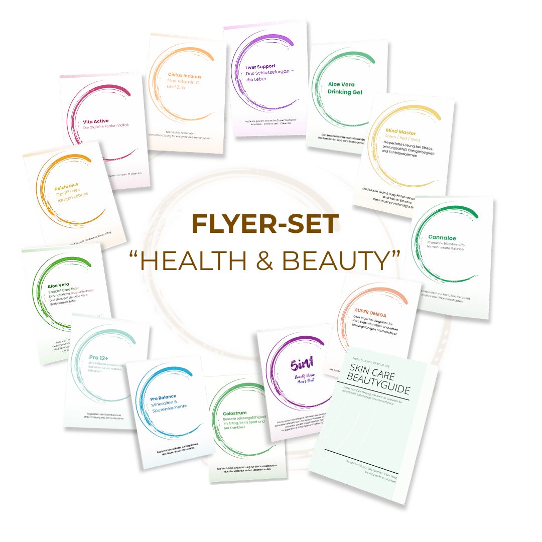 "Health &amp; Beauty" Flyer-Set