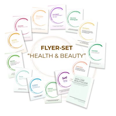 "Health &amp; Beauty" Flyer-Set