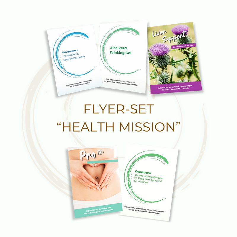 FLYER SET "HEALTH MISSION"