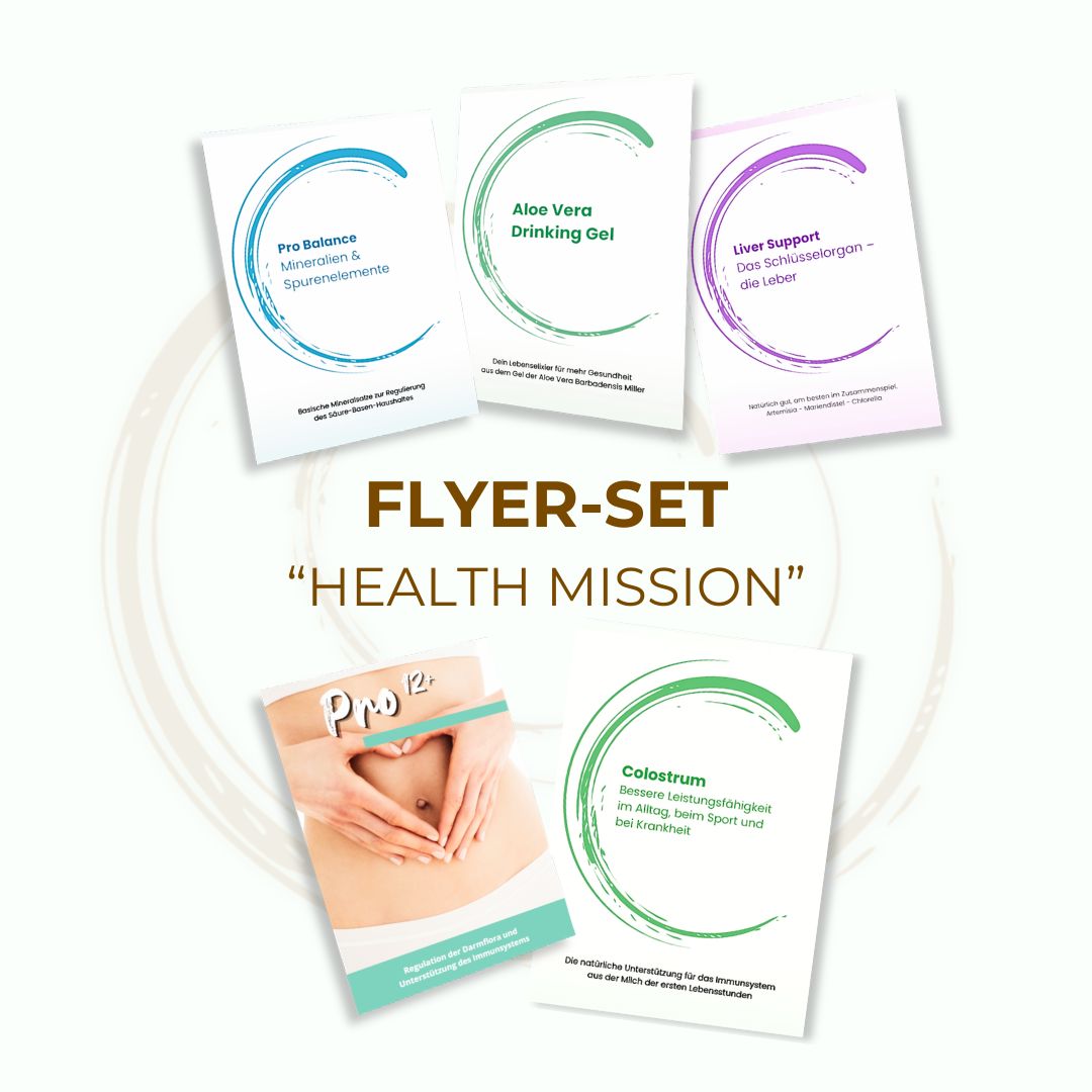 FLYER SET "HEALTH MISSION"