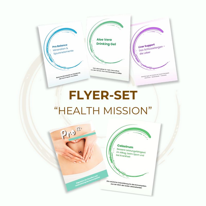 FLYER SET "HEALTH MISSION"