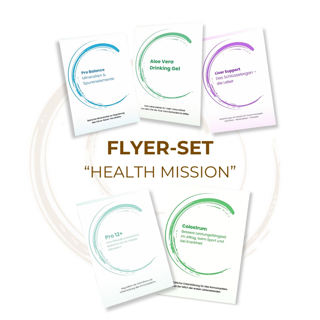 "Health Mission" Flyer-Set