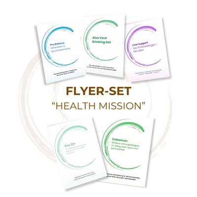 "Health Mission" Flyer-Set