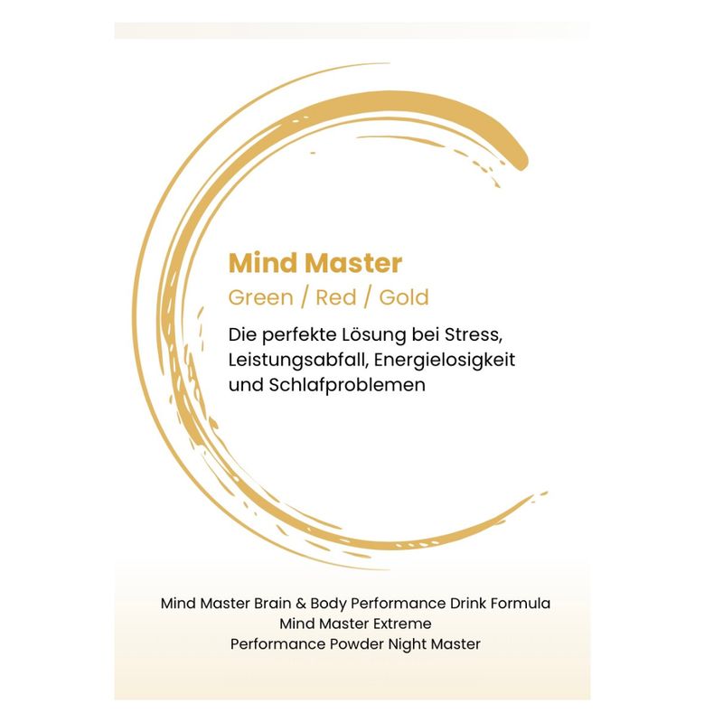 MIND MASTER - FLYER