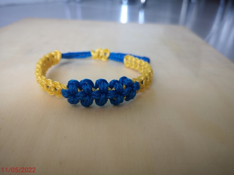 Pulsera diseño estilo Flores