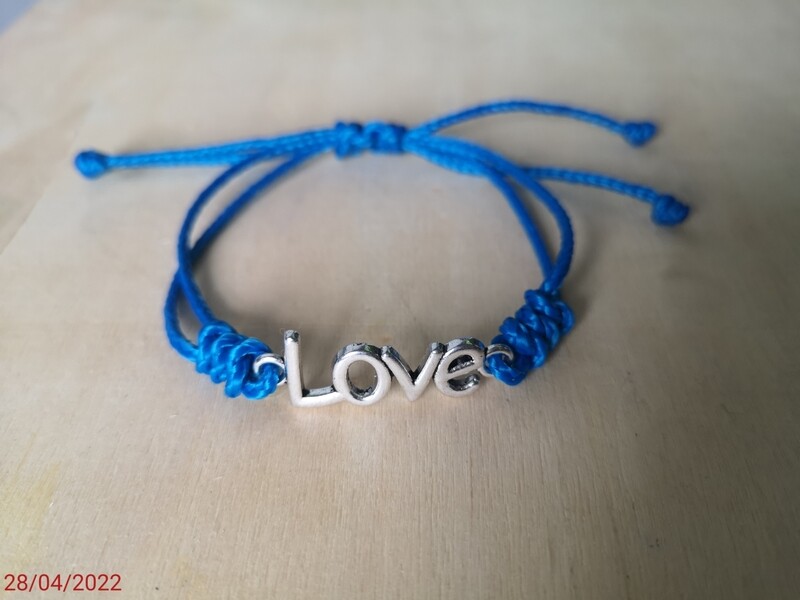 Pulsera In Love azul